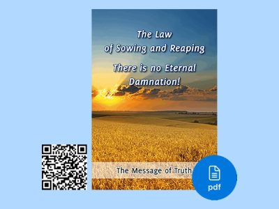 PDF The Law of Sowing and Reaping - There is no eternal damnation!