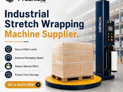 Industrial Stretch Wrapping Machine Supplier.