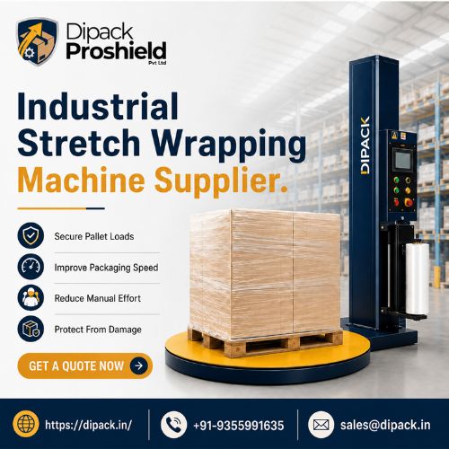 Industrial Stretch Wrapping Machine Supplier.