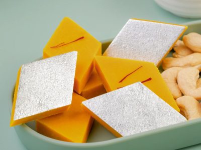 Premium Kesar Kaju Katli for Raksha Bandhan Celebrations