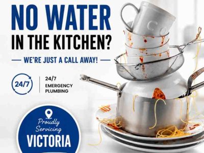 NO WATER IN THE KITCHEN? WE'RE JUST A CALL AWAY!