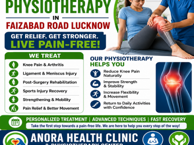 Why Choose Knee Pain Physiotherapy in Faizabad Road Lucknow for Faster Recovery?