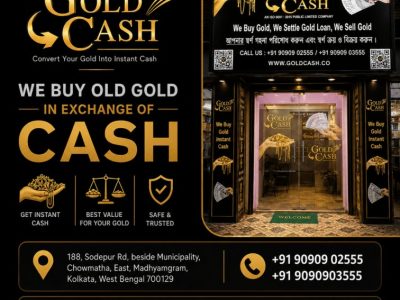 Sell Your Gold in Kolkata – Gold Cash Limited