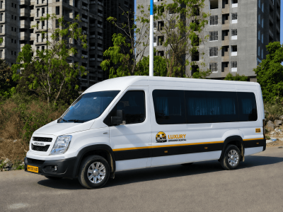 Luxury Urbania 10 Seater Rental with Expert Chauffeur
