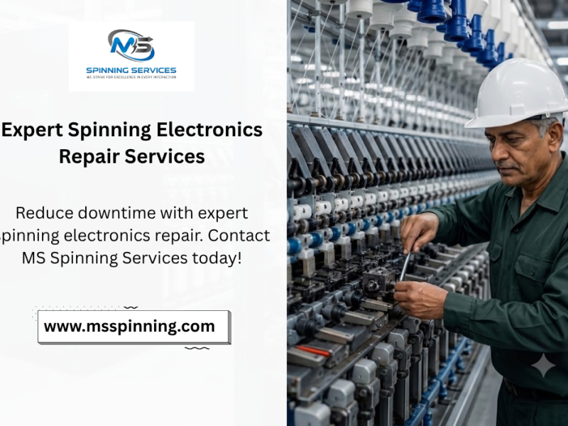 Reliable Industrial Electronics Repair Solutions for Spinning Mills