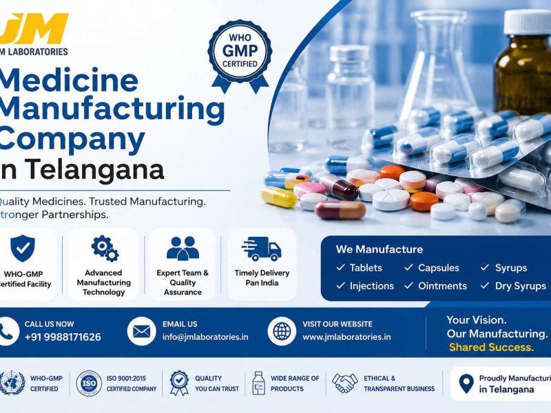 Medicine Manufacturing Company in Telangana