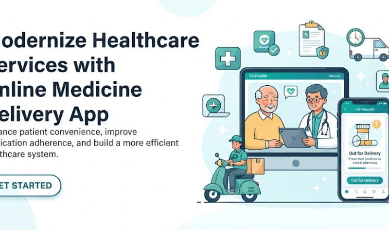 Modernize Healthcare Services with Online Medicine Delivery App
