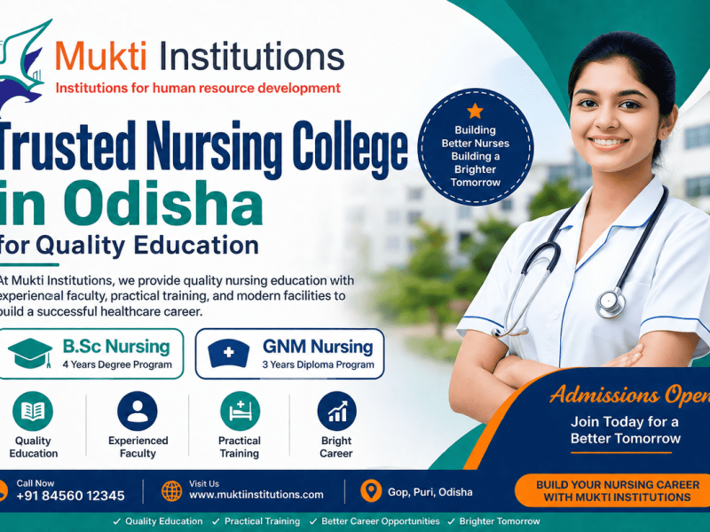 Trusted Nursing College in Odisha for Quality Education