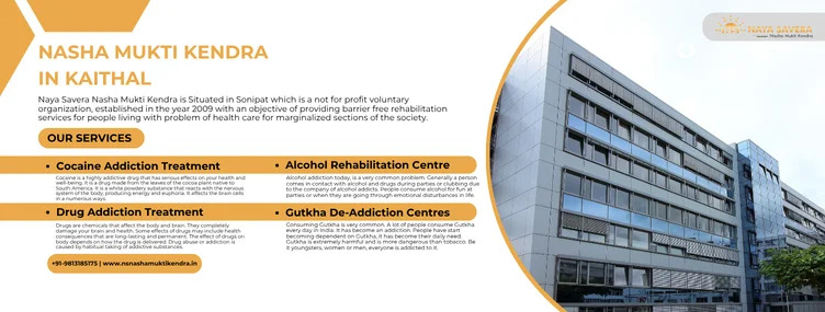 Nasha Mukti Kendra in Kaithal || Call Now 9215885175
