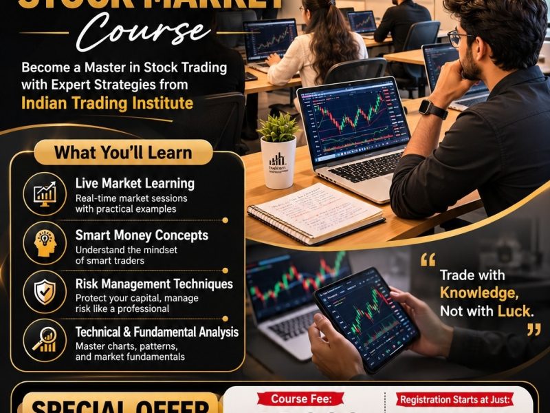 The Bull Infotech's Professional Trading & Stock Market Course with Industry Experts