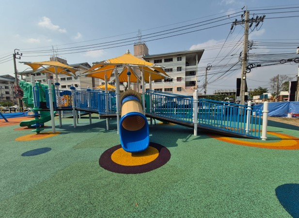 EPDM Flooring for Childrens Playground and Sports Field