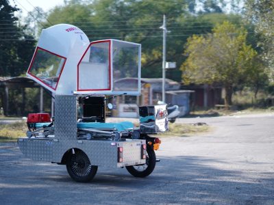 Reliable Motorbike Ambulance for Quick Emergency Medical Support