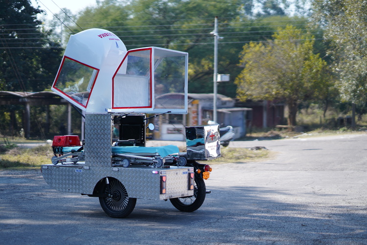 Reliable Motorbike Ambulance for Quick Emergency Medical Support
