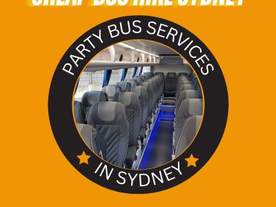 Experience Sydney's Nightlife with Our Party Bus Hire Service from CheapBusHire.com.au