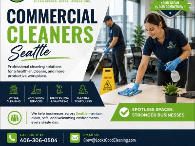 Professional Commercial Cleaners Seattle | Looks Good Cleaning, LLC