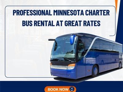 Professional Minnesota Charter Bus Rental at Great Rates