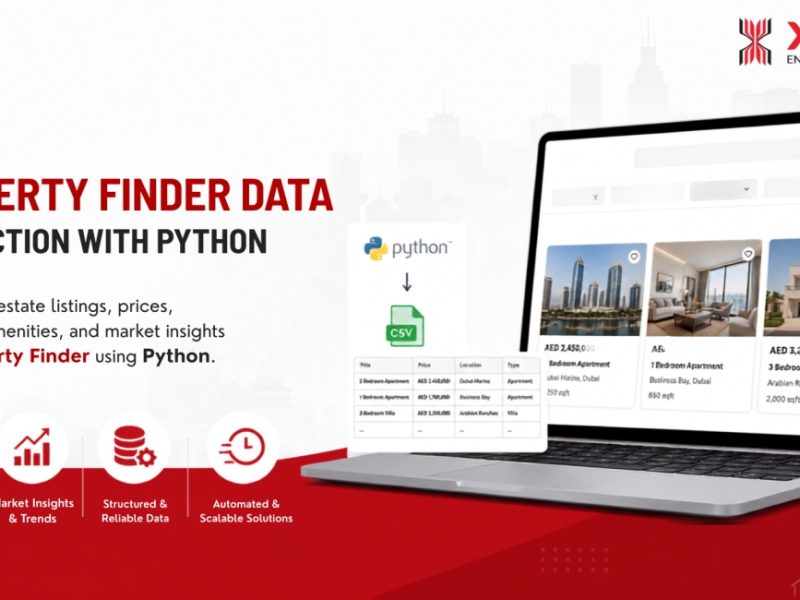 Property Finder Data Extraction with Python for Accurate Real Estate Insights