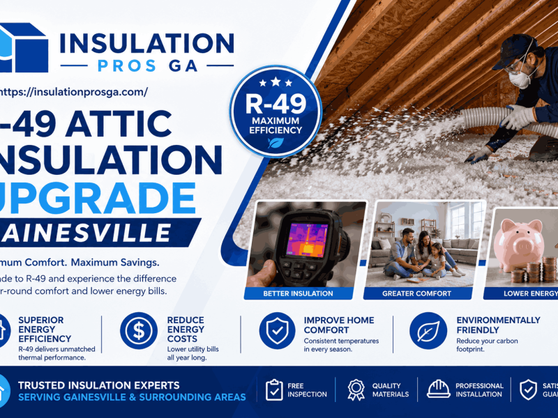 R-49 Attic Insulation Upgrade Gainesville