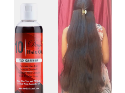 Elegantra 10 Days Hair Growth Oil (100ml) pack of 1 – Intensive Hair Oil for Hair Loss & Regrowth | Advanced Hair Treatment for Hair Loss & Dry Scalp | Herbal Hair Fall Control
