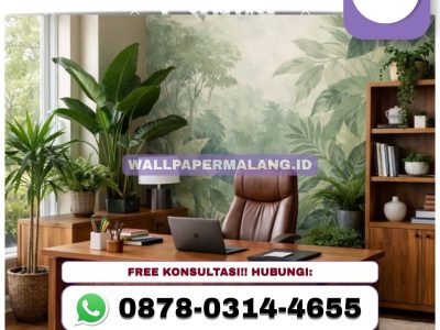 SUPPLIER WALLPAPER CUSTOM UNTUK RUANG KANTOR