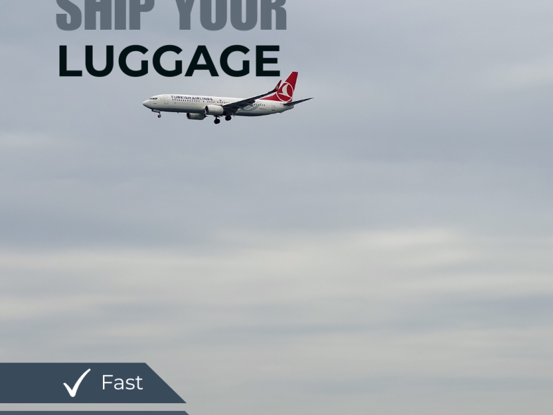 Reliable Door-to-Door Luggage Shipping, No Airport Hassle
