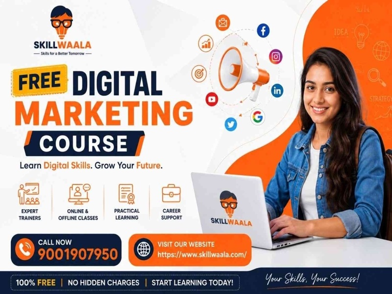 Skillwaala Digital Marketing Course – Practical Online & Offline Training