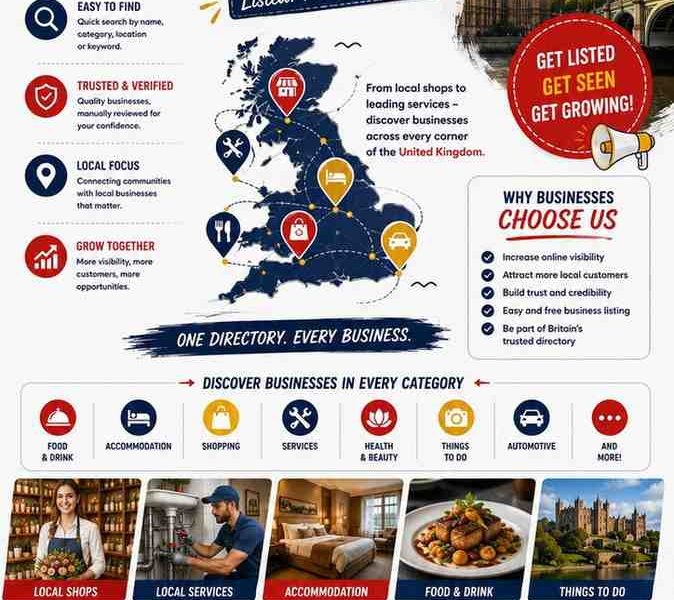 The Great British List – UK Business Directory & Local Business Listings