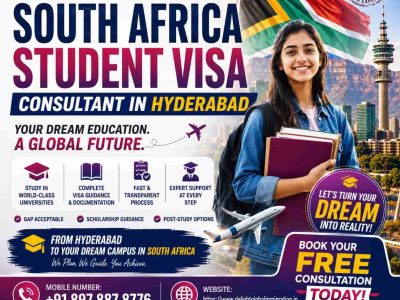 South Africa Student Visa Consultant in Hyderabad - Delight Global Immigration Services
