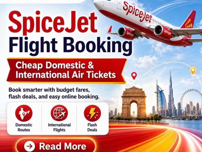 SpiceJet Flight Booking – Cheap Domestic & International Tickets | Tripnestify