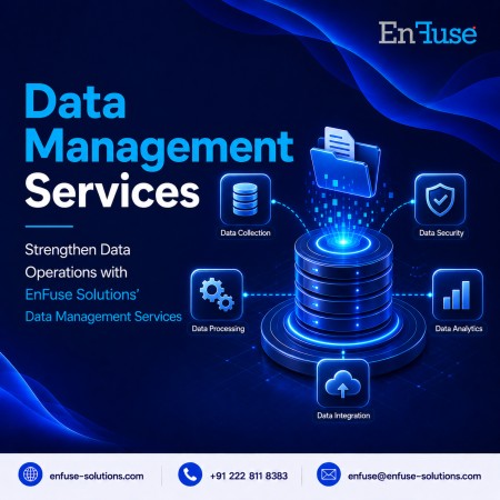 Strengthen Data Operations with EnFuse Solutions’ Data Management Services