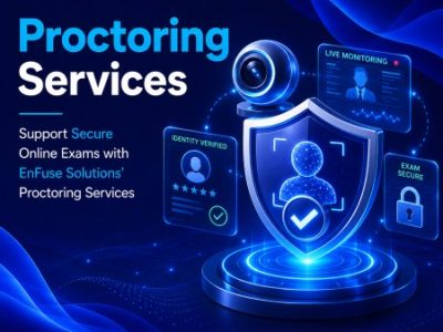 Support Secure Online Exams with EnFuse Solutions’ Proctoring Services