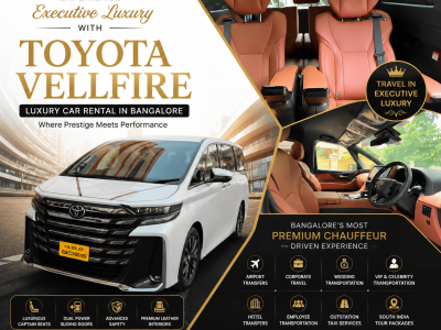 🚘 TOYOTA VELLFIRE – LUXURY CAR RENTAL IN BANGALORE