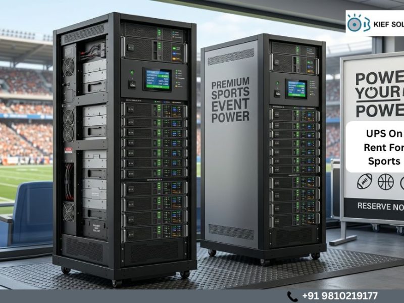 UPS on Rent for Sports Events | Reliable Power Backup Rental