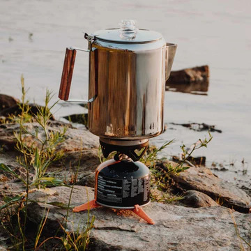Premium Stainless Steel Camping Coffee Percolator | Best Outdoor Coffee Maker