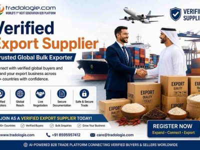 Verified Export Supplier | Trusted Global Bulk Exporter