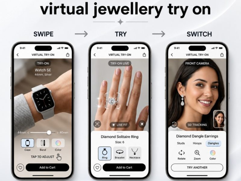 Virtual Jewellery Try On for Rings, Necklaces & More