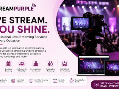 Virtual Live Streaming Services by Streampurple