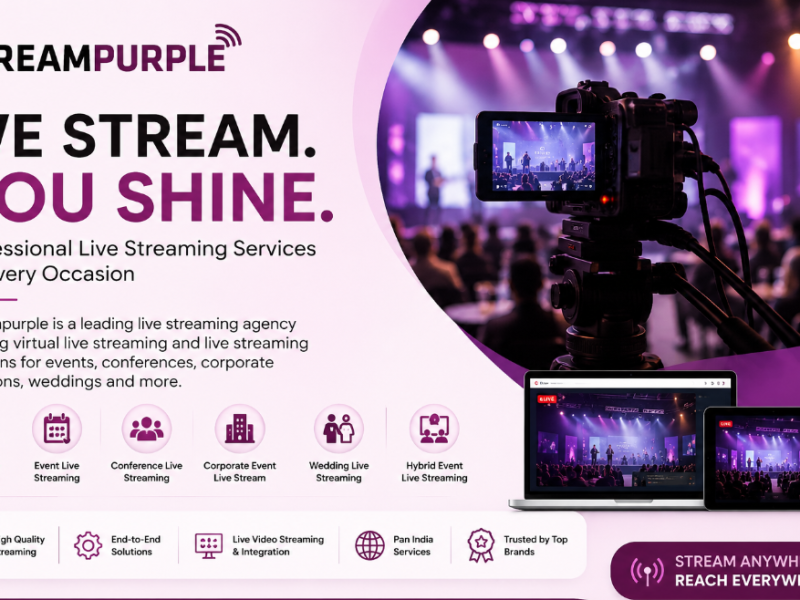Virtual Live Streaming Services by Streampurple