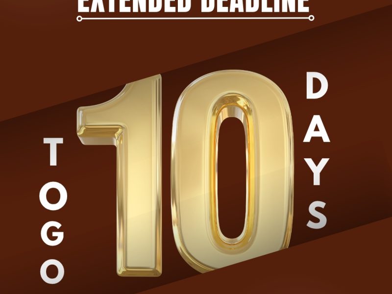 ⏳ Only 10 Days Remaining! The Countdown Is On! 🎥