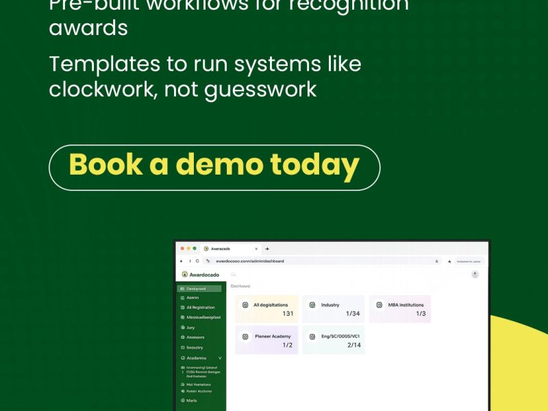 Awardocado: Manage Your Awards Certificates Easily