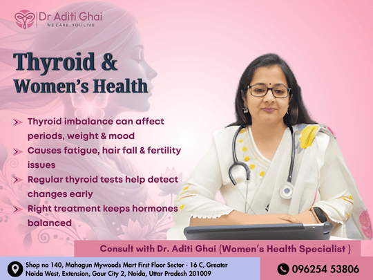 Women’s Health Specialist for Thyroid Care | Dr. Aditi Ghai