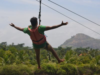 Zip Line Activities for Corporate Teams in Bangalore