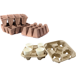 Premium Paper Forming Tray Supplier Eco-Friendly Moulded Pulp Packaging by Jishan Berhad