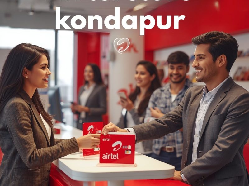 Airtel Store Kondapur Hyderabad Best Telecom Store Near RTO Office