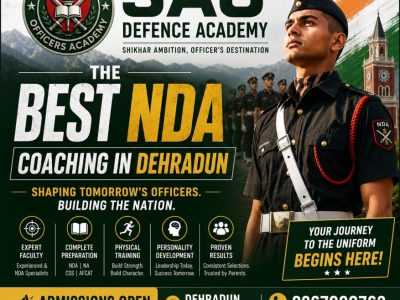 Best NDA Coaching in Dehradun - SAO Defence Academy