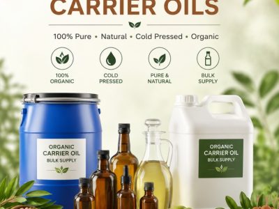 Bulk Organic Carrier Oils Supplier in India