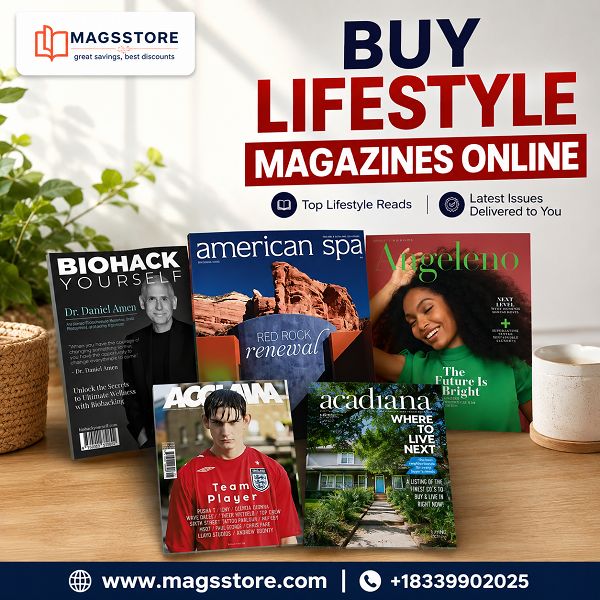 Buy Lifestyle Magazines Online at Magsstore Today