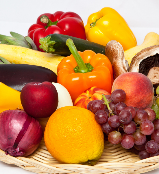 Organic Fruit and Vegetable Box for Healthy Living