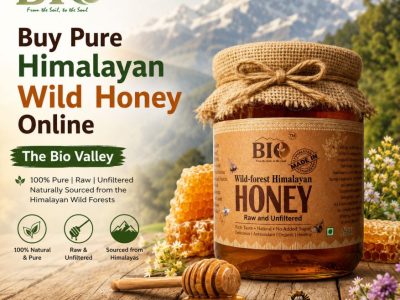 Buy Pure Himalayan Wild Honey Online | The Bio Valley