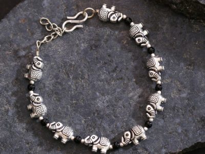 Priyaasi Black Oxidised Silver